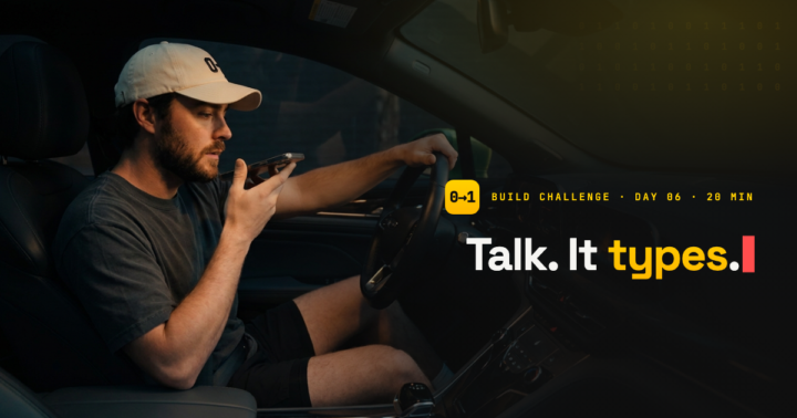 Day 6: talk at your phone, get a to-do list (20 min)