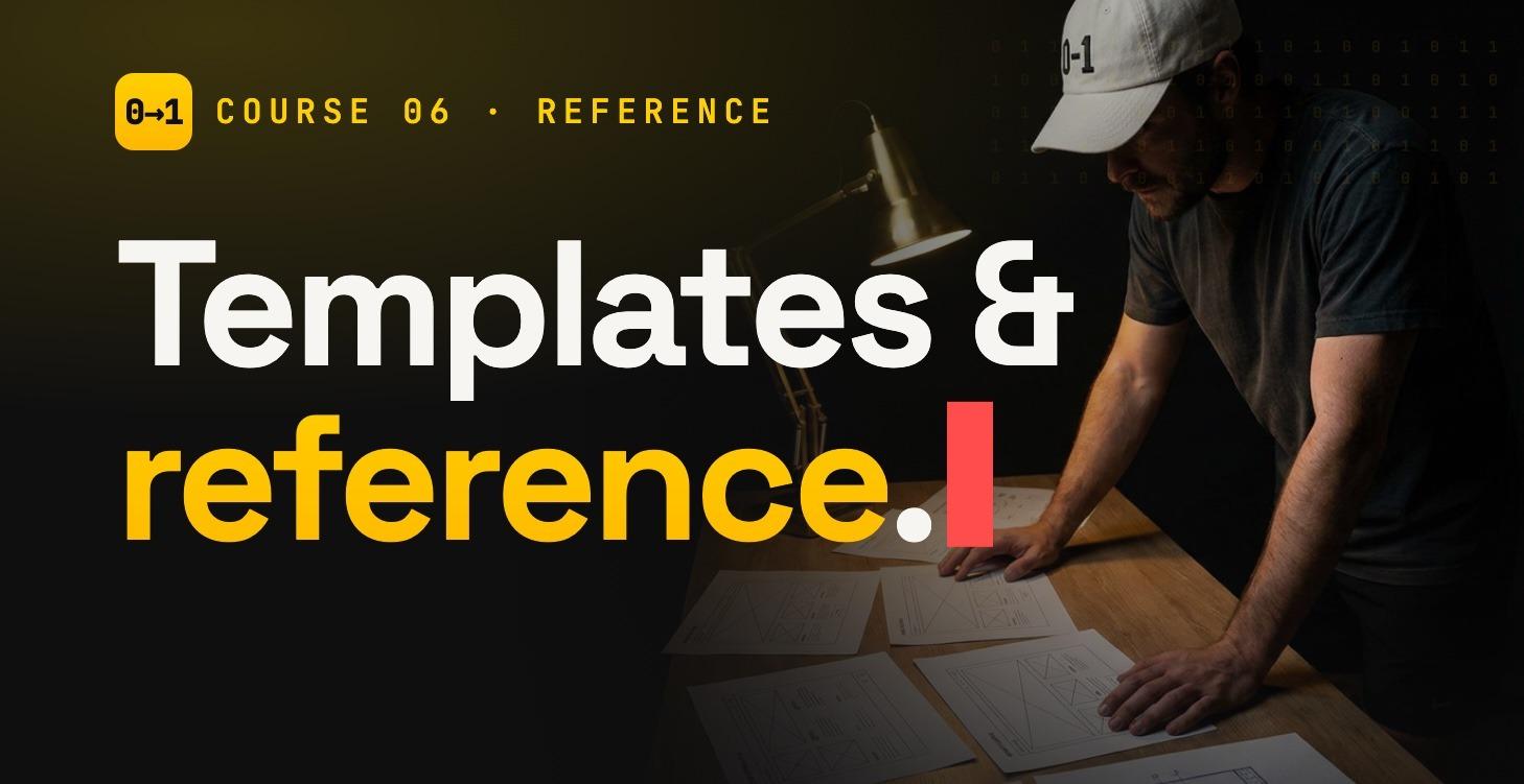 Templates and reference files