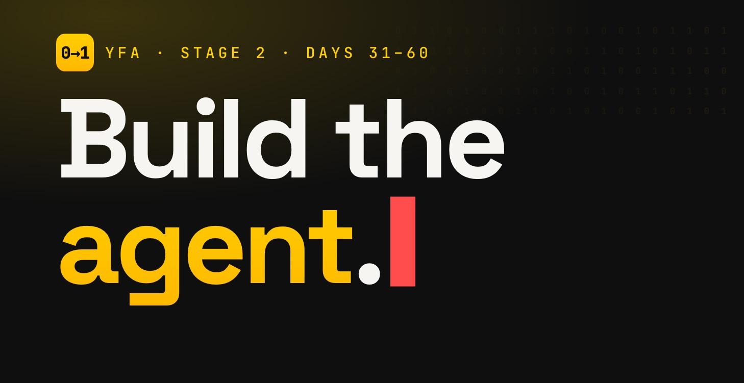 YFA · Stage 2 · Build and run