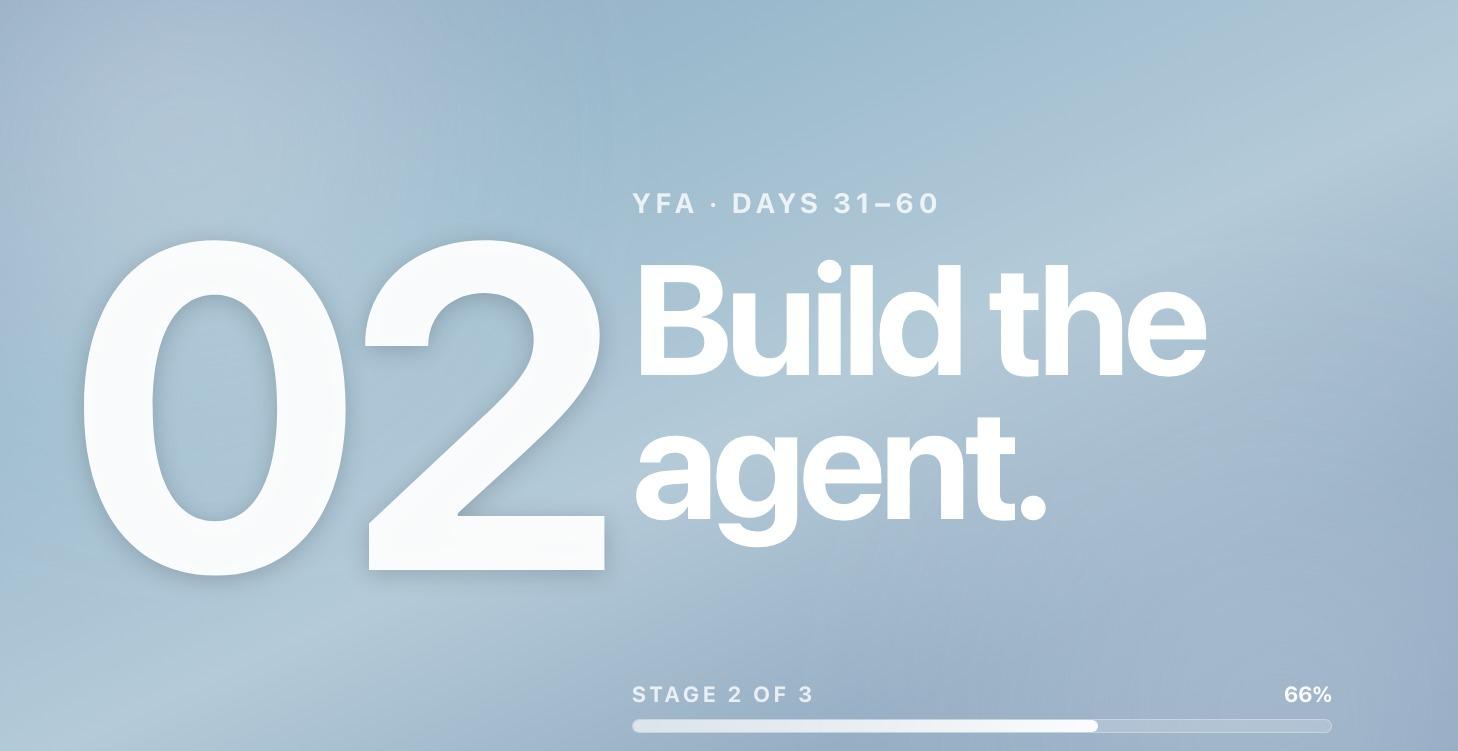 YFA · Stage 2 · Build and run