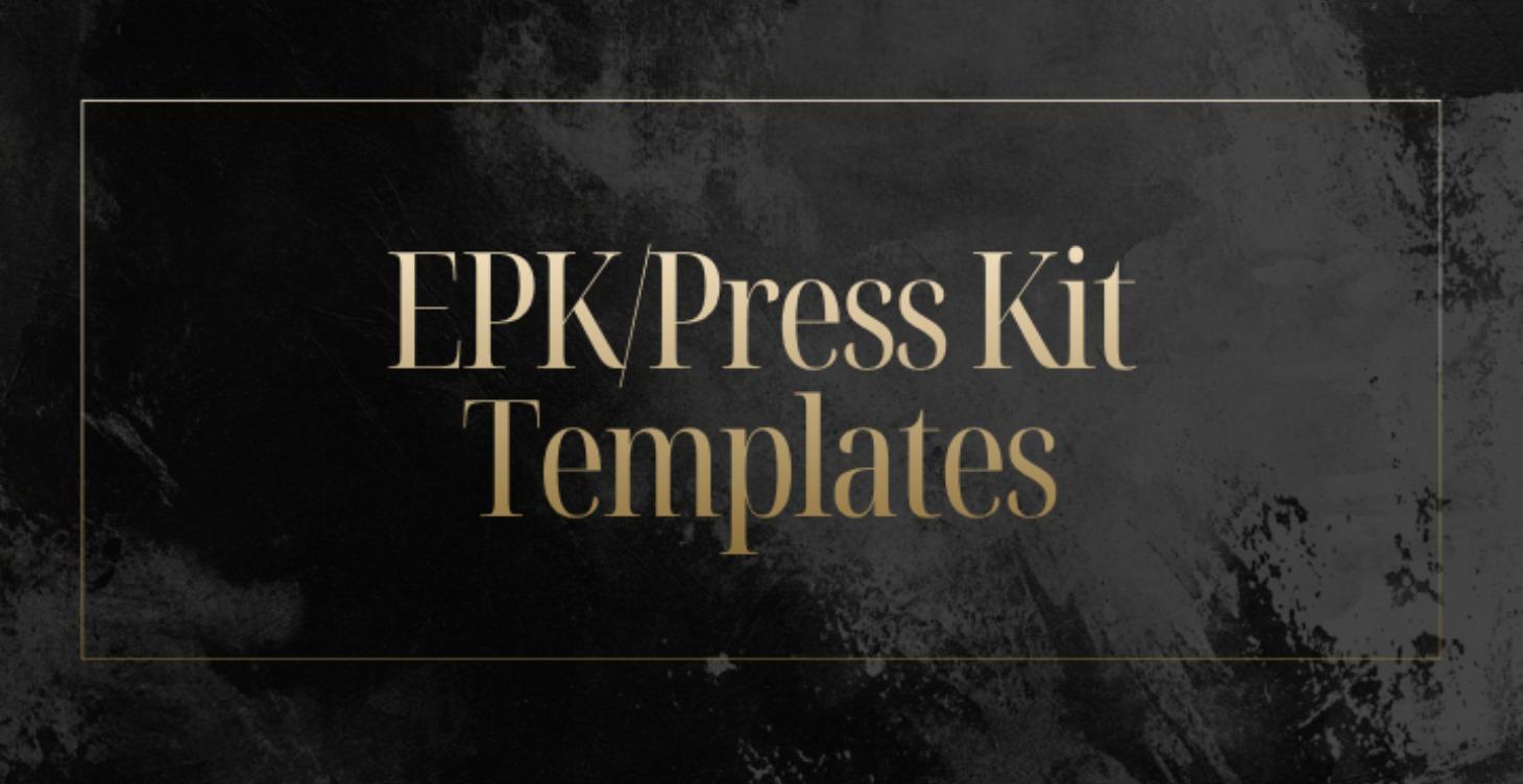EPK/Press Kit Templates
