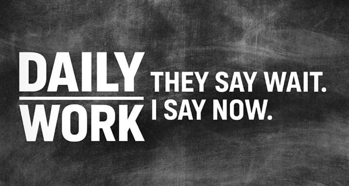 [ Daily Work | Work on Daily ]