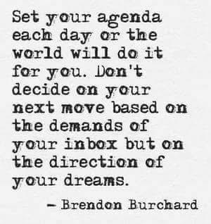 How do you plan your day? Let me know!