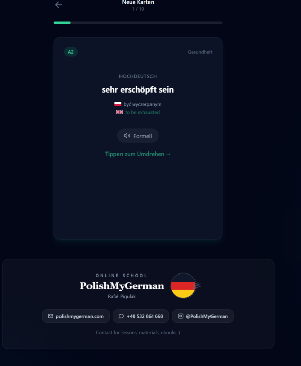 GERMAN SLANG APP