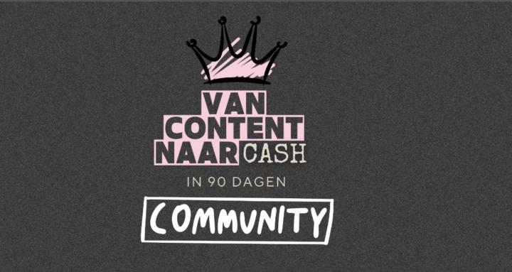 Content naar Cash Community
