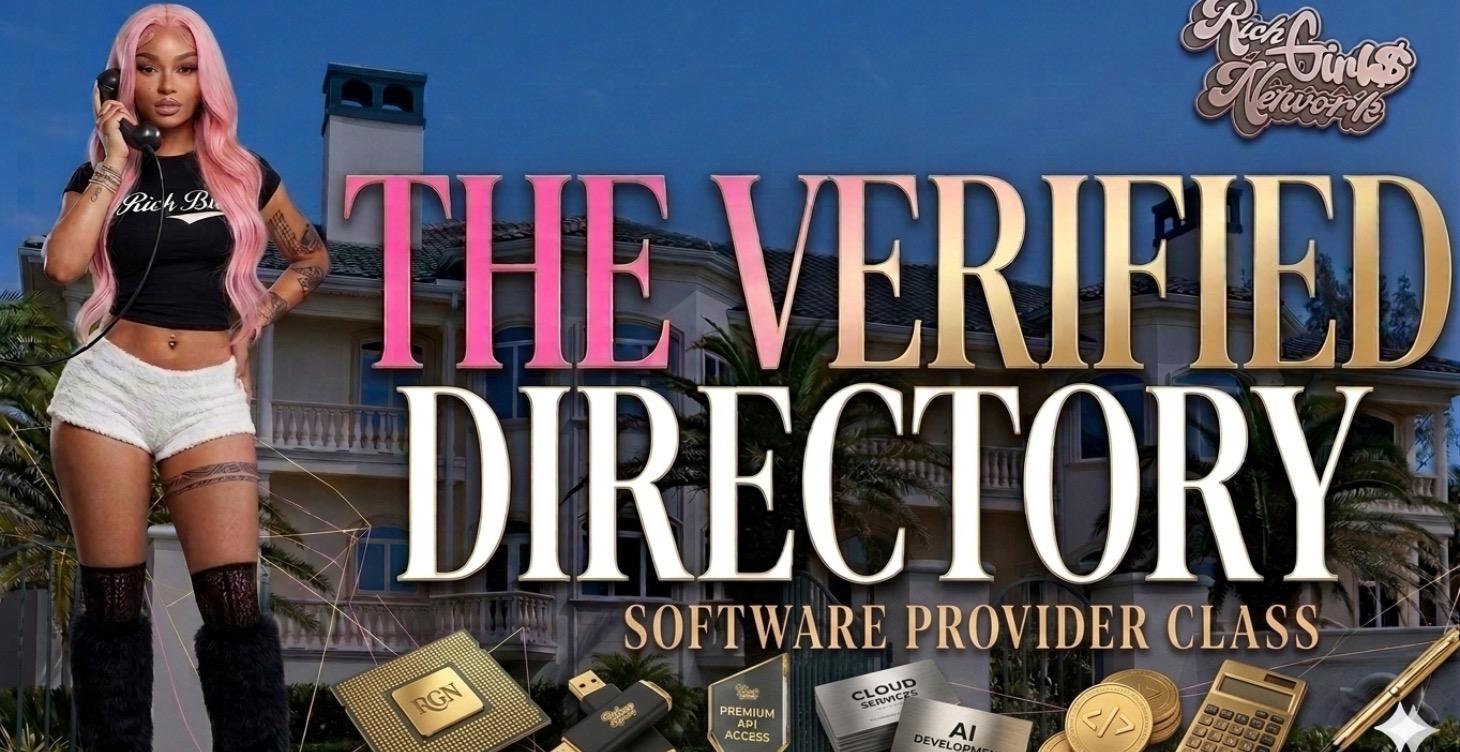 THE VERIFIED DIRECTORY: SOFTWARE PROVIDER CLASS
