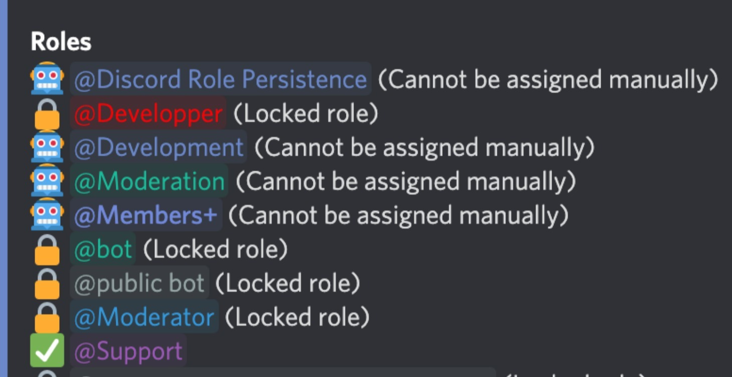 Role Managing