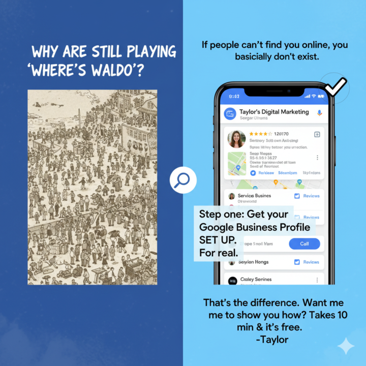 why are you still playing 'Where's Waldo'