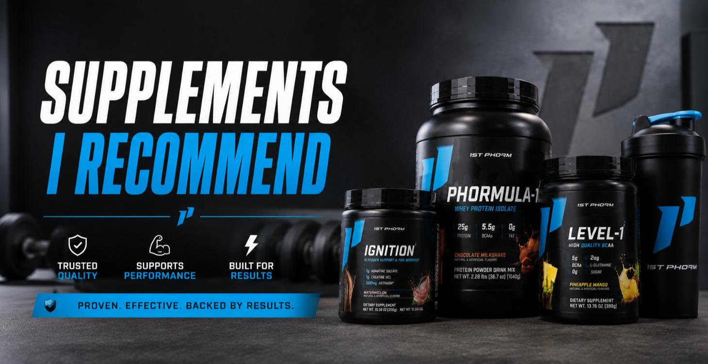 Supplements I recommend
