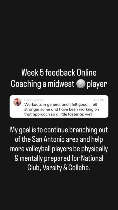 Online Coaching for 🏐 Players