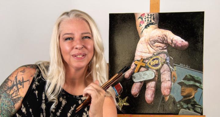 Painting for Drawing Dropouts