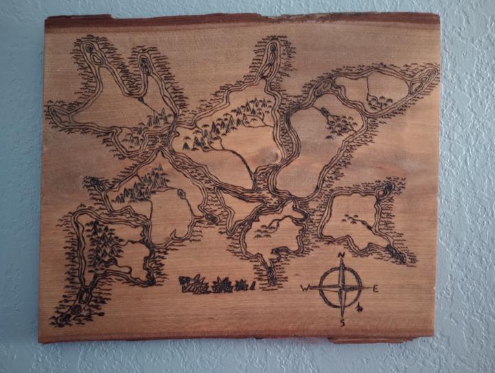 I started a new Fantasy Map Yesterday - Sharing My Process
