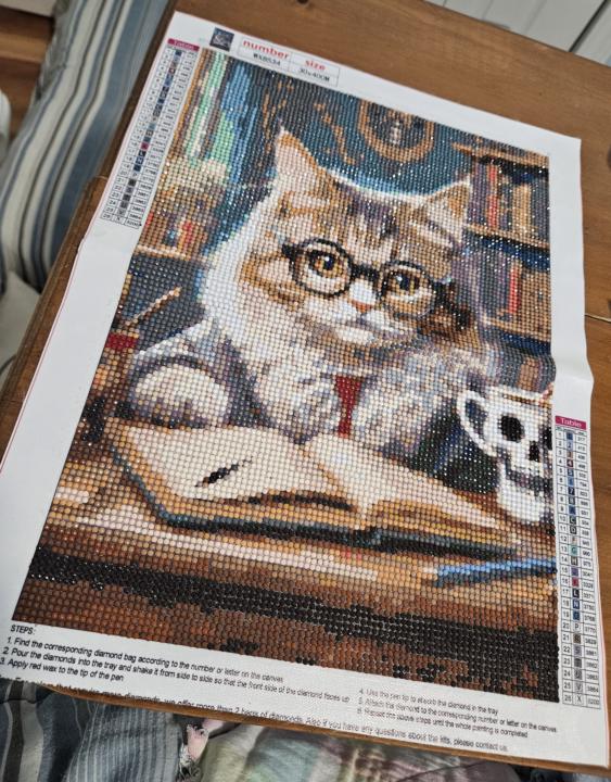 Just finish my diamond art 