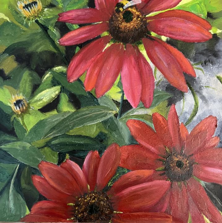 If your FIRST painting looked like this… what would you say? 👀