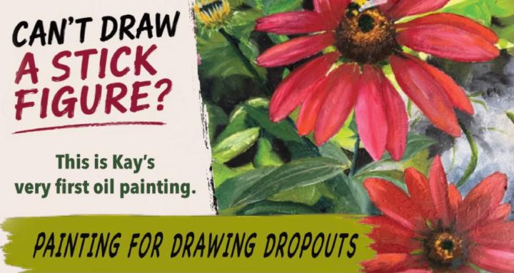Painting for Drawing Dropouts