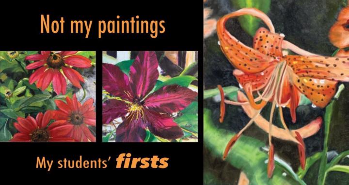 Painting for Drawing Dropouts