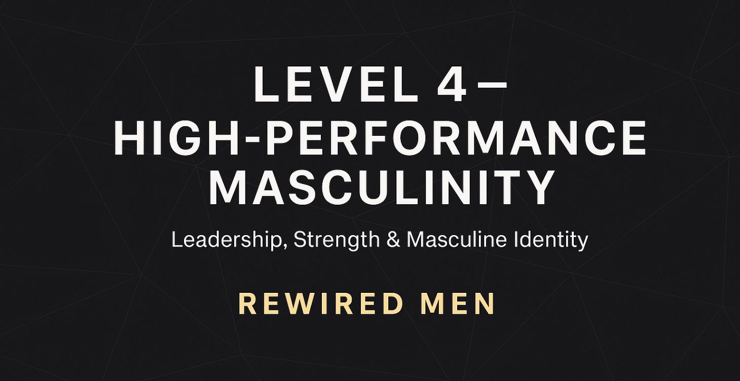 LEVEL 4 — High-Performance Masculinity