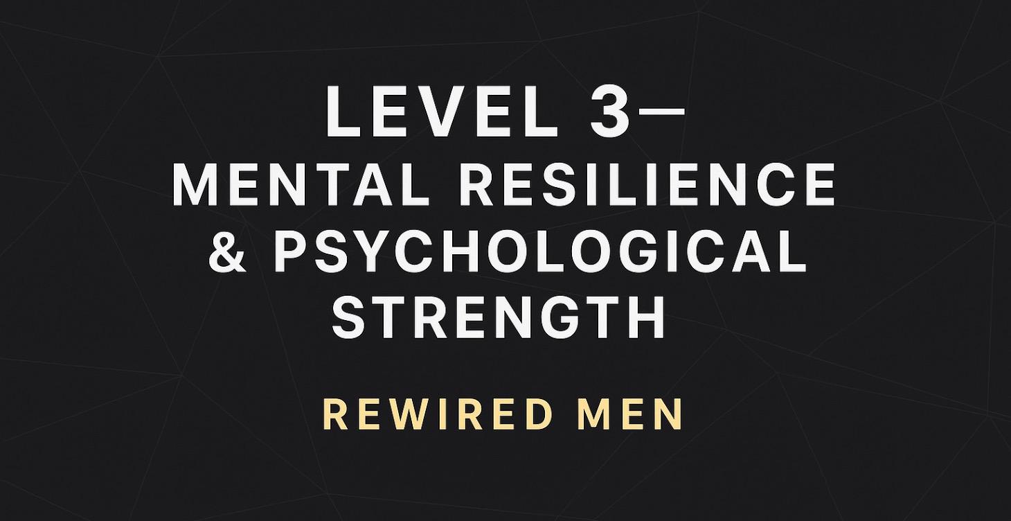 LEVEL 3 — Emotional Rewiring