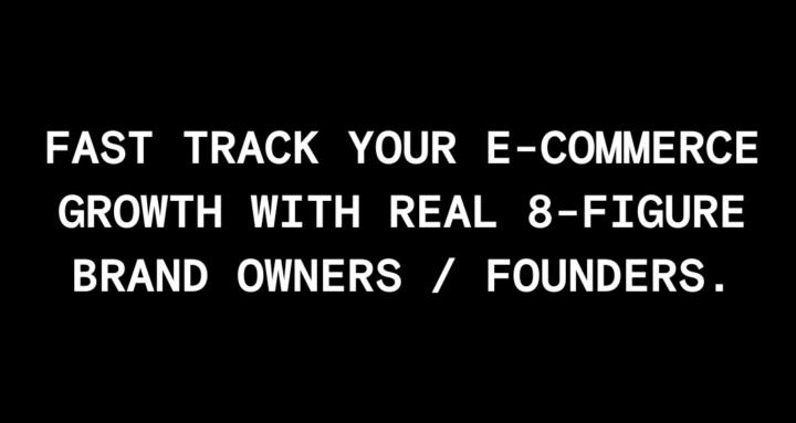 MANNY B - FAST TRACK ECOMMERCE