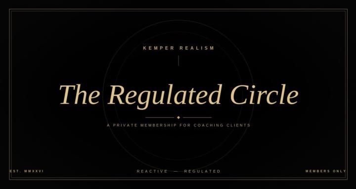 The Regulated Circle