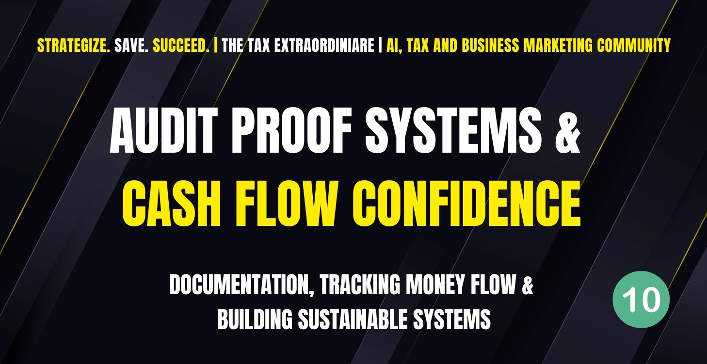 Audit Proof Systems & Cash Flow Confidence