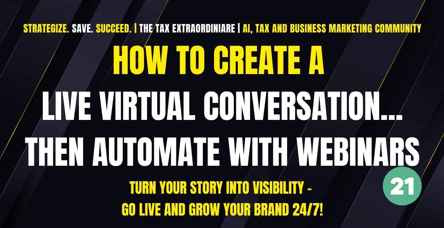 Create a LIVE Virtual Conversation then Automate