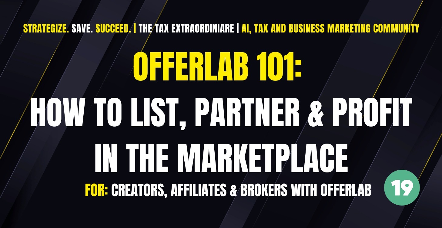 OfferLab 101: How to List, Partner & Profit