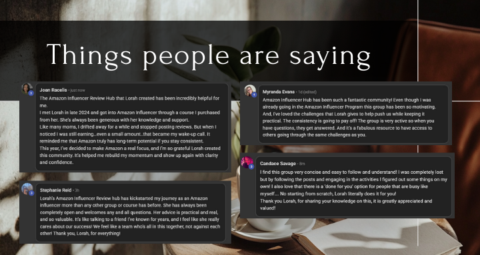 Amazon Influencer Review Hub gallery image