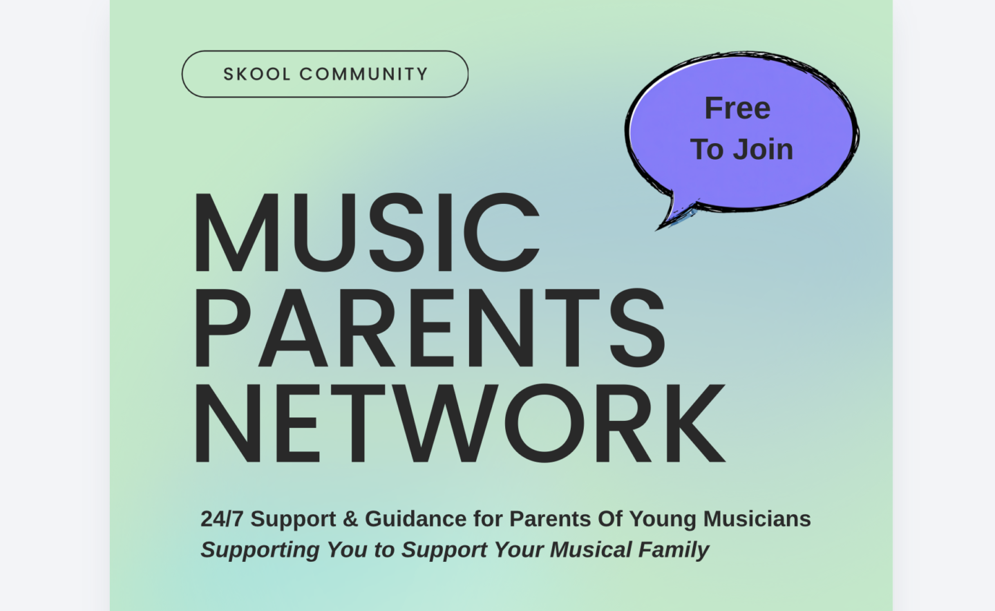 🎶 Music Parents Network