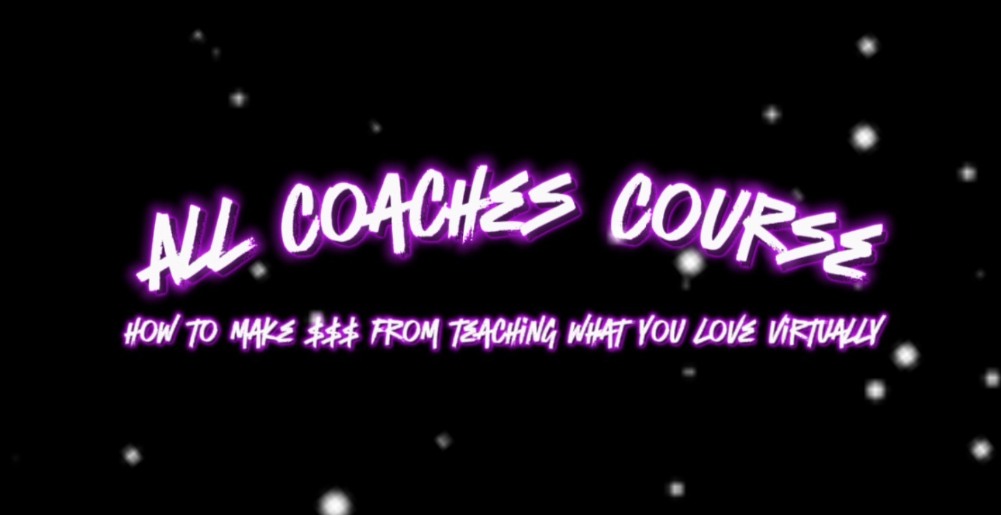ALL Coaches in Any Industry (Sport or Not)