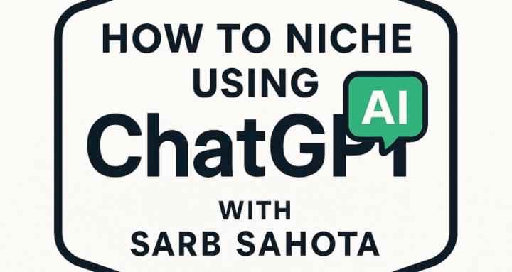 How to Niche with Chat GPT