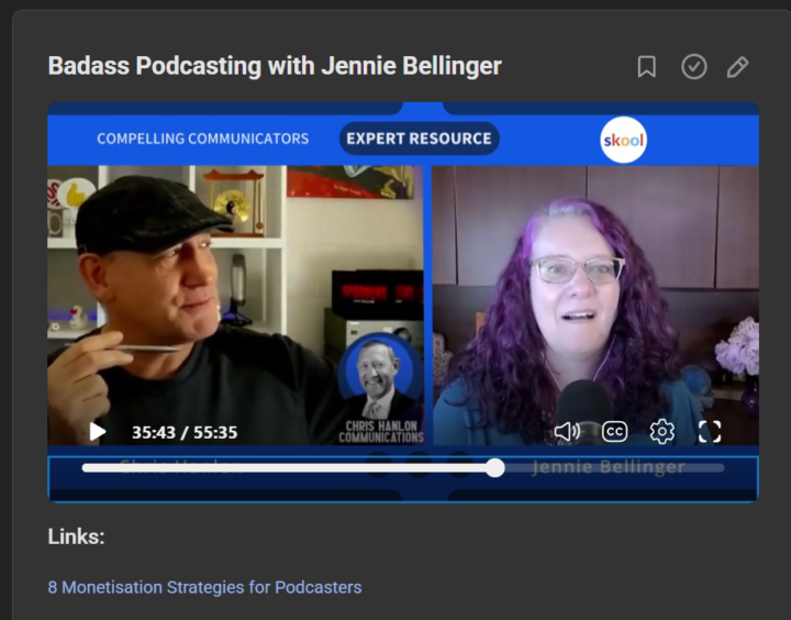 Badass Podcasting with Jennie Bellinger