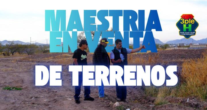 Master en venta de terrenos 3H