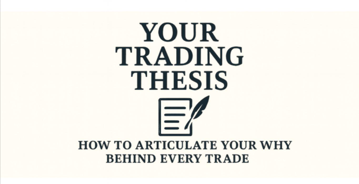 Your Trading Thesis