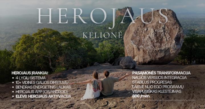 🧬 HEROJAUS KELIONĖ