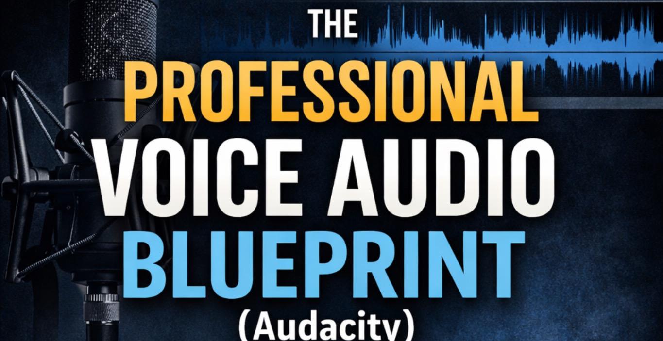 The Professional Voice Audio Blueprint (PVAB)