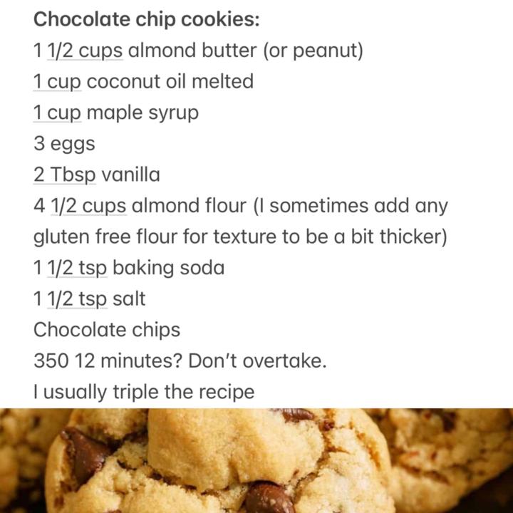 Scrumptious Choc Chip Cookies