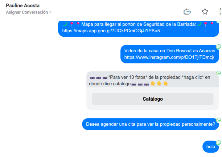 Error envío