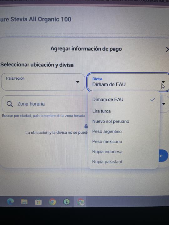 Método de pago 