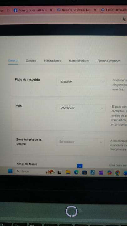 CAMBIO DE FLUJO NO LO TOMA