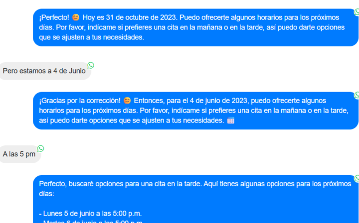 Tengo problemas con la herramientas de reserva de citas.