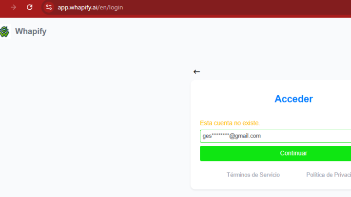 Problemas con el login