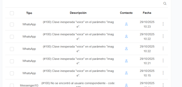 No me deja reproducir audios 