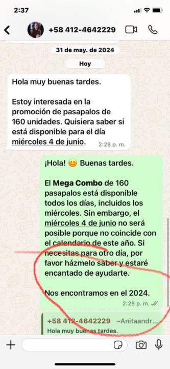 problemas con la fecha