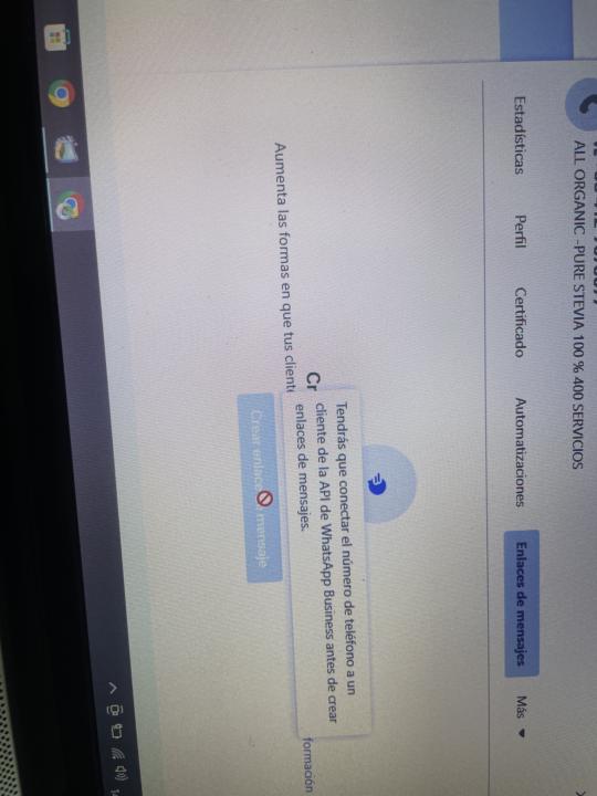 Dios mío señor sálvame años tratando de enlazar el whasp y nada 