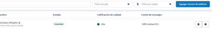 CAMBIO DE NOMBRE A PERFIL DE WHATSAPP API