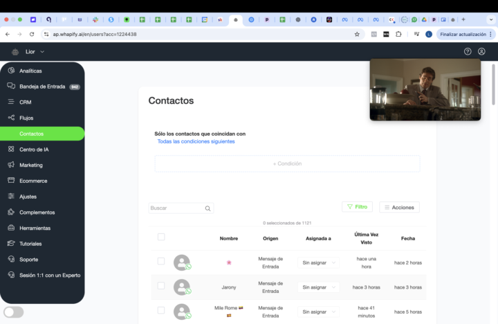 que condiciones debo elegir?