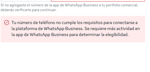 Apoyo para conectar WhatsApp Bussines a Whapify