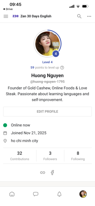 Tôi vẫn chưa bỏ cuộc. 😁