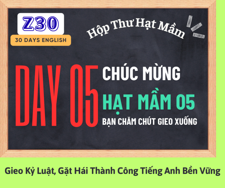 🟡 DAY 05: KỶ LUẬT KẾT NỐI – MÔ TẢ NGƯỜI BẠN TỐT NHẤT!